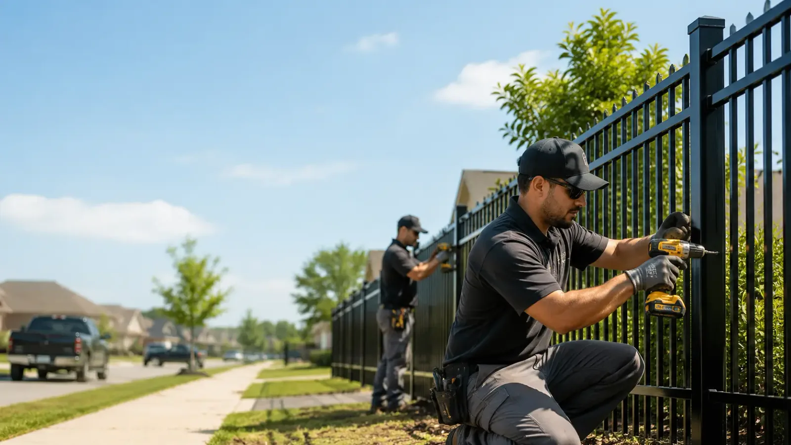 Metal Fence Installation in Westchester, IL